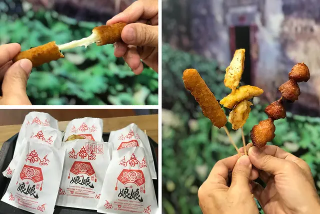 （淡水）香噴噴的現炸雞排　獨特的香辣醬料吃起來超涮嘴－娘娘雞排學府殿