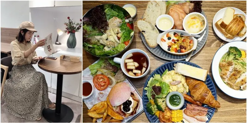 格林小鎮|自製手工麵包無限續點的歐式網美風的早午餐-跟著踢小米吃喝玩樂趣