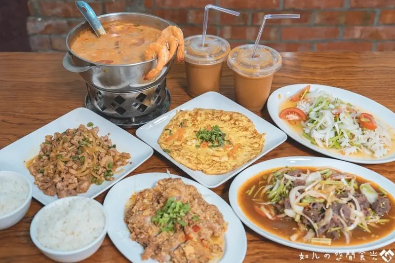 【台中西區】塔塔加泰式料理創始店｜平價泰式料理推薦，傳承三十年的老味道｜不用出國也能嚐到道地泰味
