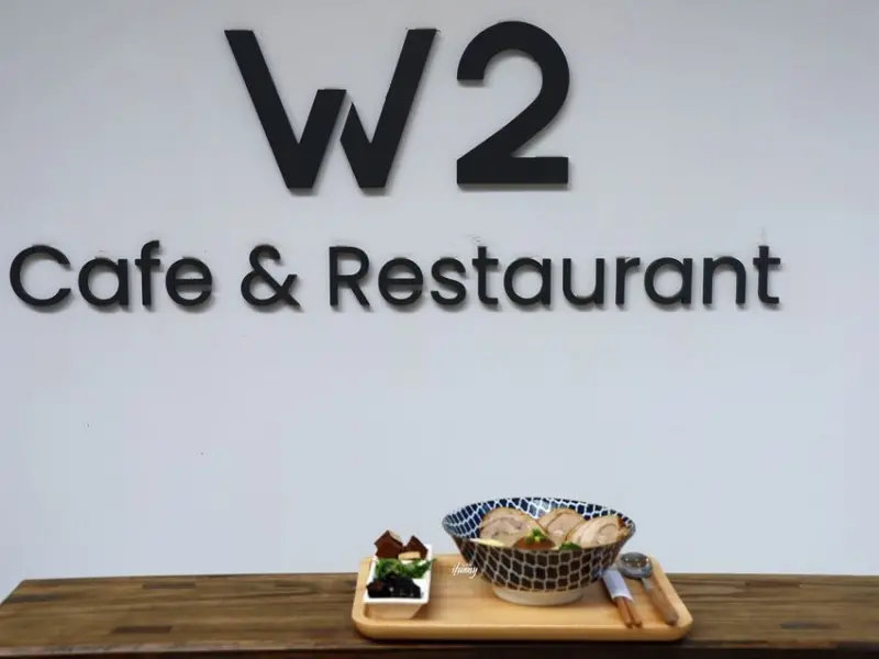 江子翠站 | W2 cafe & restaurant 白色韓風咖啡館 午晚餐/下午茶 - ifunny 艾方妮的遊樂場