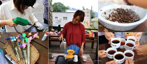 【雲林‧古坑】古坑一日輕旅遊‧華山遊客中心體驗手沖咖啡、咖啡樹枝鉛筆DIY教學活動