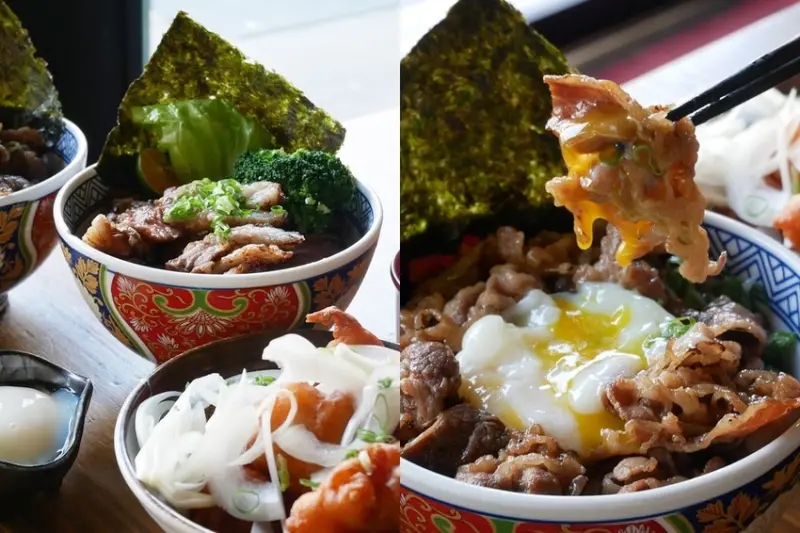 【好食分享】竹南頭份美食推薦,牛丁次郎坊x深夜裡的和魂燒肉丼x頭份中華支店,極盛肉山,霜淇淋吃到飽,附菜單