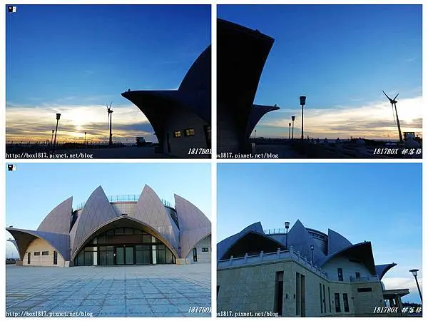 【台中。大安】大安媽祖文化園區。觀星平台。屋頂蓮花造型（目前還有工程未完工）