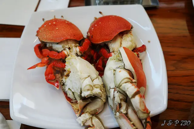 台北捷運中山站 晶華柏麗廳~秋蟹大肆招手著