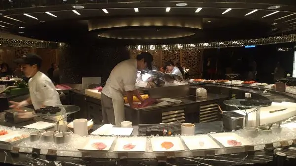 20171221@台北晶華栢麗廳晚餐 推各種現煎大魚大肉