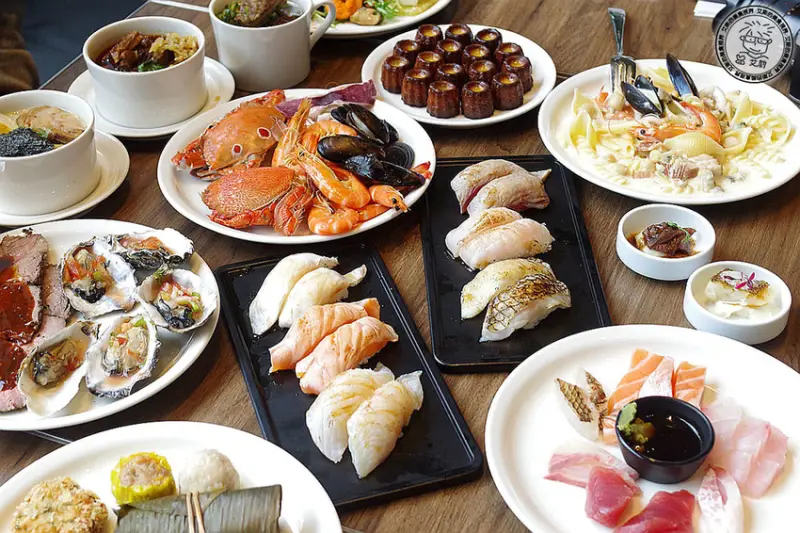 [吃到飽]台北市數一數二的吃到飽餐廳2019攻略心得．台北晶華酒店ｘ柏麗廳