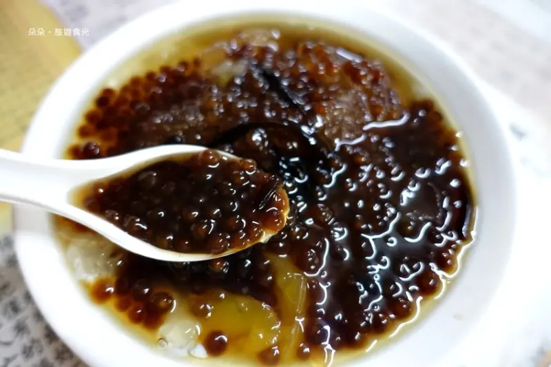 『美食@嘉義』新港必吃x古早味傳統粉圓冰-大樹腳阿欽伯粉圓