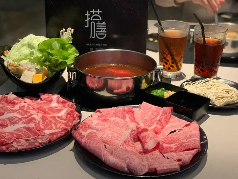 [ 桃園食記 ] 搭膳DaShan個人鍋物｜時尚夜店風鍋物｜桃園和牛火鍋分享