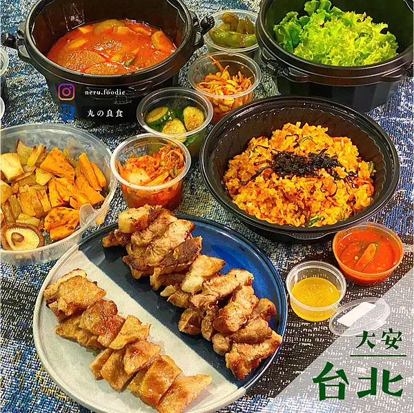 燒酒烤烤豬韓式豬肉專賣店｜外送韓式燒肉全餐推薦 @neru.foodie / 丸の良食