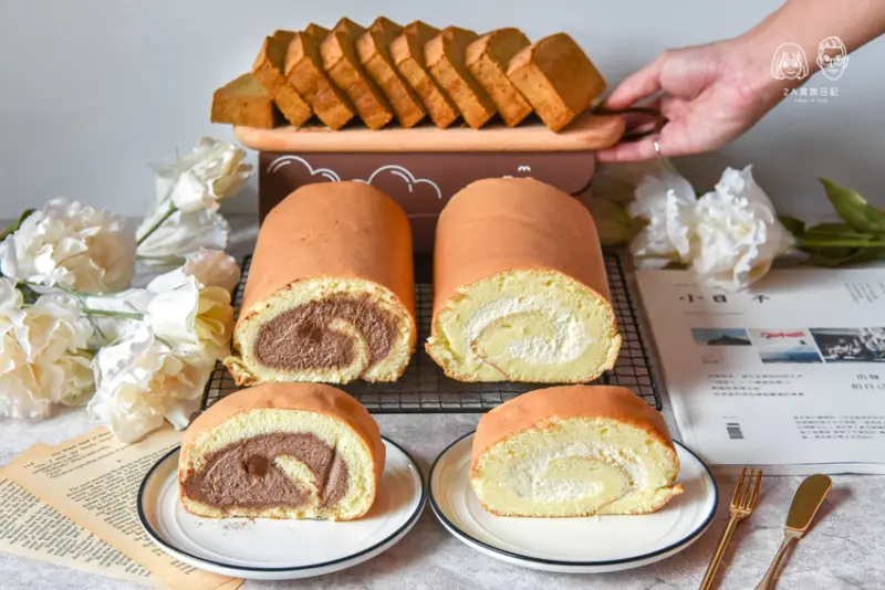 逆光記憶手作甜點：新竹宅配美食-生乳捲伴手禮推薦！口感輕盈濕潤的蛋糕捲，推薦必買生巧克力口味，適合當下午茶點心及彌月蛋糕！ – 2A食旅日記
