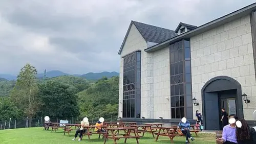 伯朗咖啡館二館｜宜蘭必去 🏵 看一下大烏龜安撫塞國五的心情 🏵