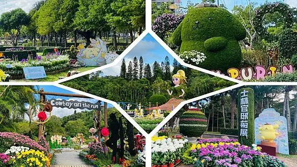 2020士林官邸菊展│首度與三麗鷗人氣卡通明星合作│巨大花仙子閃亮登場│超萌布丁狗帶你藝菊童遊