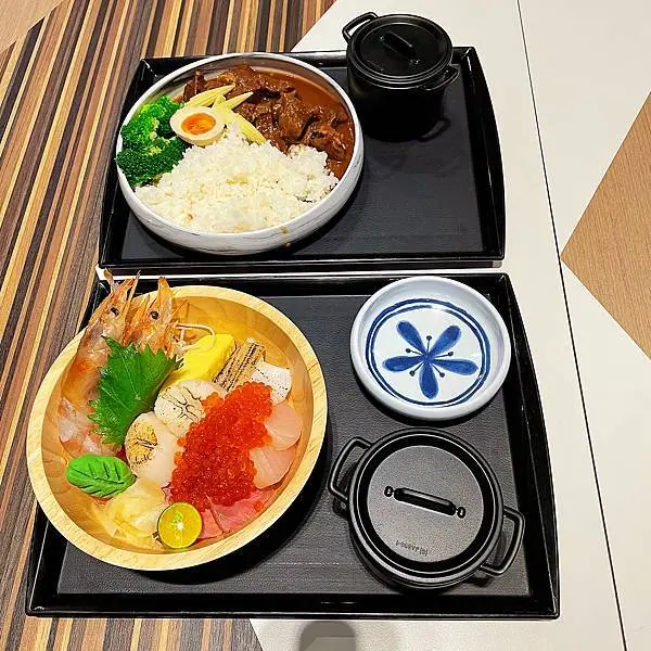 【台北美食】隱肆好食Good taste good time 台北101內的隱藏版美食 澎湃海鮮丼飯、咖啡甜點皆好食