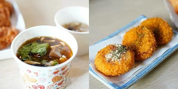 高雄美食【名古屋豬排 金鯱家】多到滿出來，最多料的赤味噌湯，好吃的咖哩可樂餅，每日限量的唐揚雞，不敗經典柚香雪泥炸豬排((附菜單