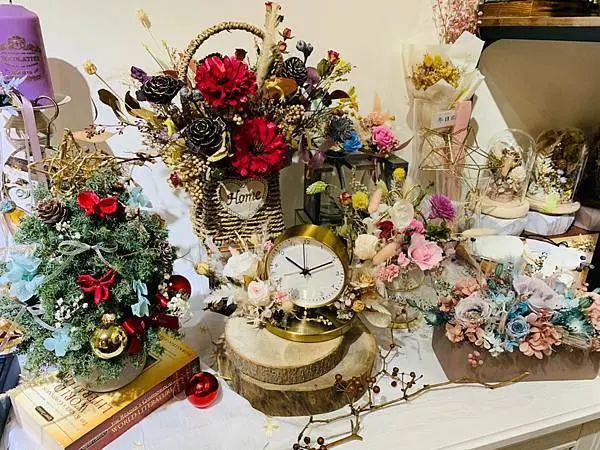 【新北 板橋】冬日向輕食坊//鄰近新北耶誕城 結合乾燥花花藝課程 閨密聊天聚餐好選擇