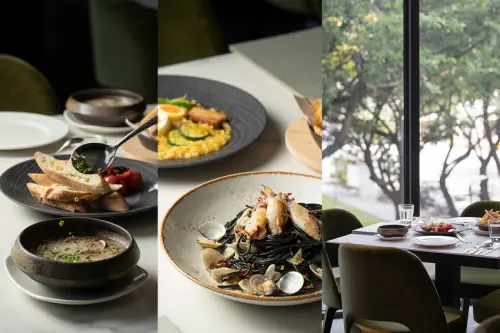 高雄，鼓山區｜艾可廚坊｜主打無國界融合料理，餐和景的都市地誌，來一場休止城市的敘食體驗