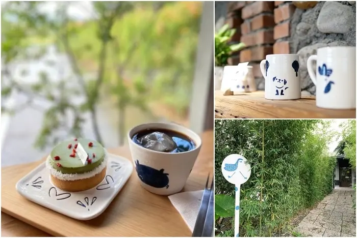 三星景點⎮三星四季青花瓷。坐落溪畔落羽松，手作課程超熱門，還有超美系甜點下午茶！ @捲捲頭 Wonderful 品味。生活