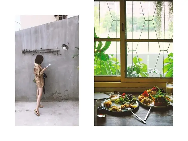 台中新開幕早午餐~opus67   overure序曲系列的早午餐店 生菜量與生菜種類給的超豐盛 精緻中又有滿足感 喜歡吃生菜沙拉的不能錯過