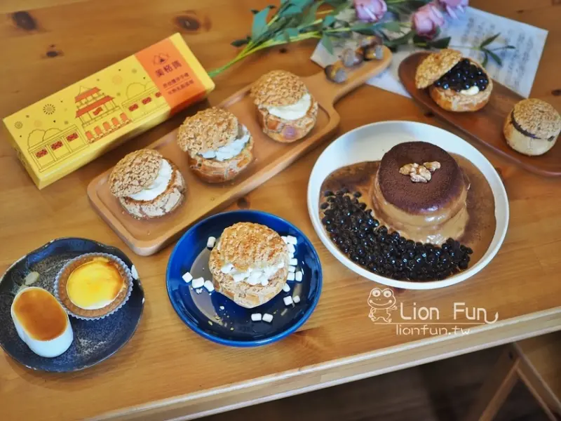 雲林虎尾舒芙蕾｜王子神谷日式厚鬆餅虎尾店。熔岩起司塔｜舒芙蕾｜泡芙｜半熟乳酪蛋糕