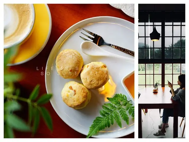 南投咖啡廳推薦~山間良物國姓精選砂糖橘、國姓精選咖啡、國姓橄欖專賣 根本是台灣版的Coffee Friends橘子咖啡廳 砂糖橘司康、磅蛋糕各式砂糖橘甜點讓人愛不釋口