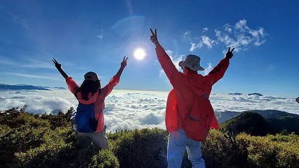 【飛與行的記憶】國內︱南投：合歡山主峰．在3417公尺的高處呼吸