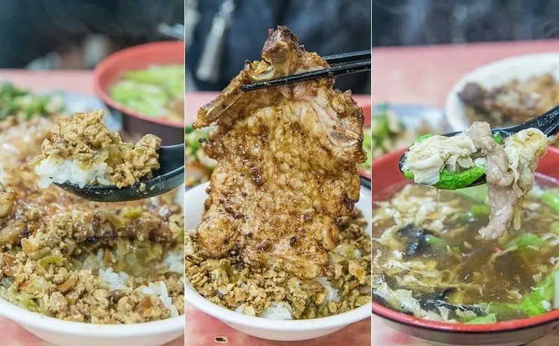【台北捷運美食】【西湖站美食】內湖排骨飯老店-黑記懷舊排骨飯.排骨好.炸醬佳.連飯都煮得好