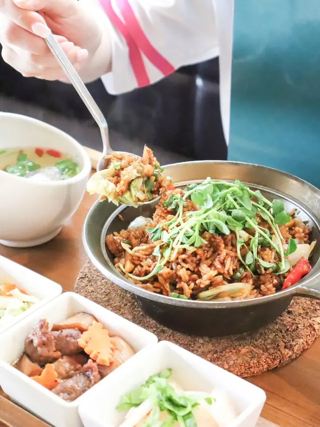 [ 台北美食 ]兆康宴南洋蔬食料理-林口親子餐廳南洋風創意蔬食料理！