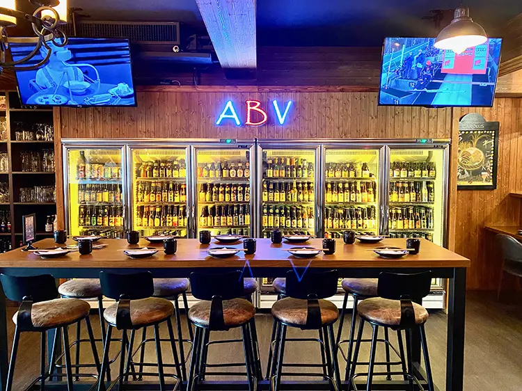 [新竹] ABV 日式居酒館，關新路居酒屋推薦，300款世界精釀啤酒任君挑選！ 宵夜 聚餐 菜單