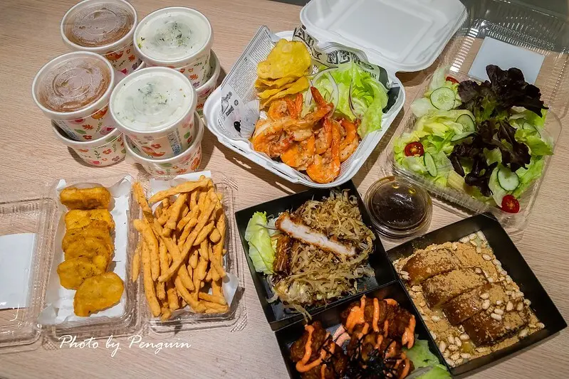 台南．中西區．丸飯食事處．防疫外帶家庭餐．必吃沖繩蝦蝦飯也能夠在家享用!!