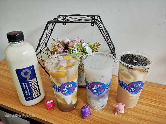 【台中 太平】用「吸」的豆花傳統手藝『島輝豆花』育才店