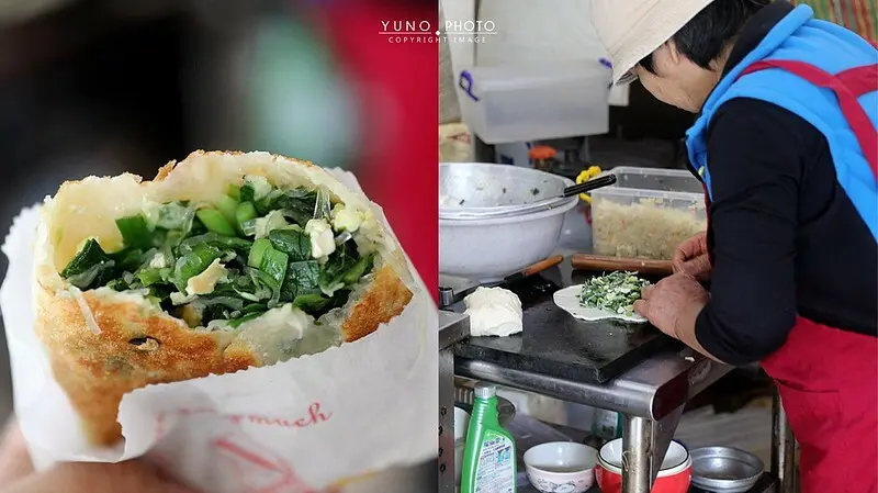 飄香23年老字號！網友大呼「吃過最好吃的韭菜盒子」現場手桿薄餅料多又新鮮