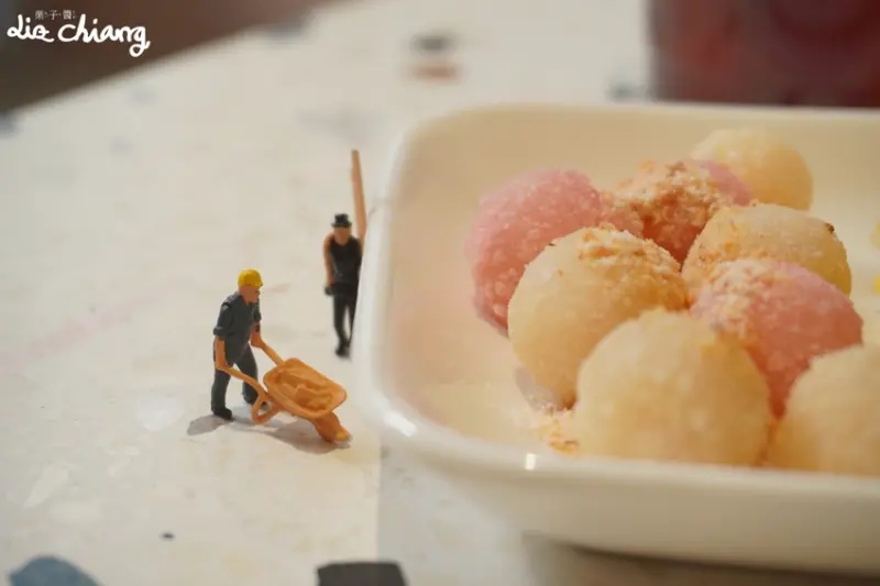 台中南區—小清新早餐，不用百元可享有小橋流水的用餐環境唷。