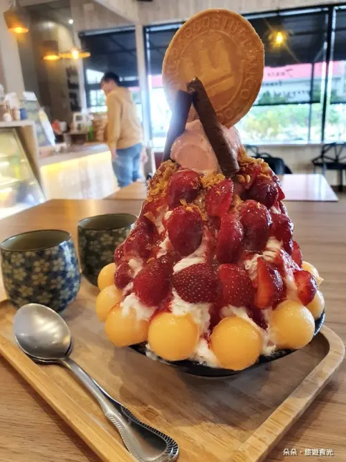 『美食@屏東』冬天就是要吃草莓雪花冰、季節限定菜單-日作鮮嚐