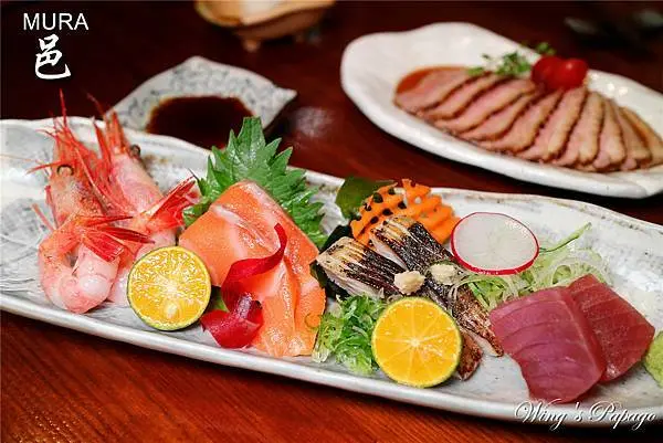 中山站居酒屋／Mura邑居酒屋／日本料理推薦／刺身生魚片／麴料理／七條通美食。