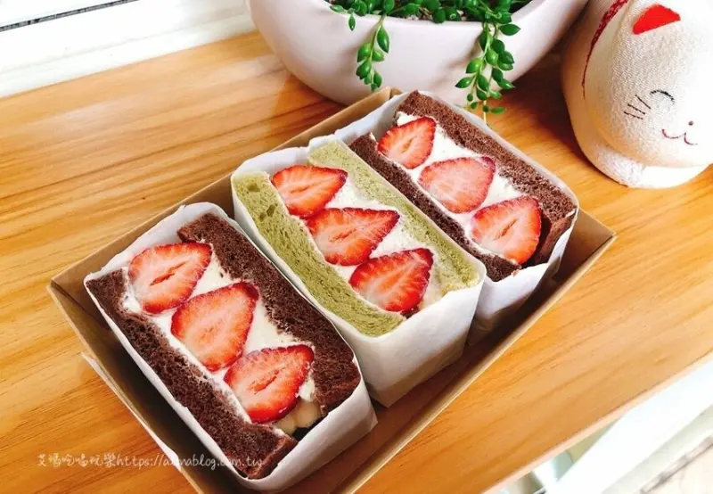 藏匿民宅的窯烤麵包！新店冬季限定「草莓乳酪三明治」前1天預約今日取貨