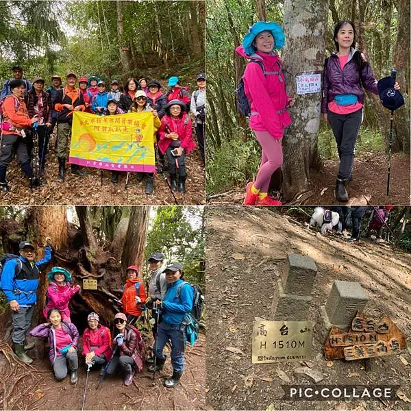 Jessica遊記-人生第一次挑戰新竹尖石鄉中級山「高台山+小島田山+中島田山+大島田山縱走」花費7小時，挑戰成功！（爬山是敬畏之心）