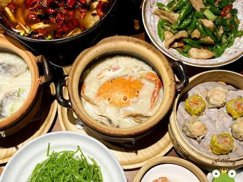 【美食週報EP21】高雄美食．十二月粥品•茶飲•私房菜高雄大立店｜台中知名粥品進駐高雄｜大立百貨／中央公園美食推薦