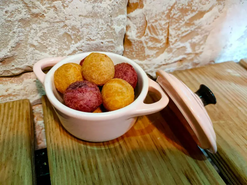 【台北】地瓜球內餡爆漿!「外皮酥脆」Q彈的嚼勁，簡直幸福極了~♡