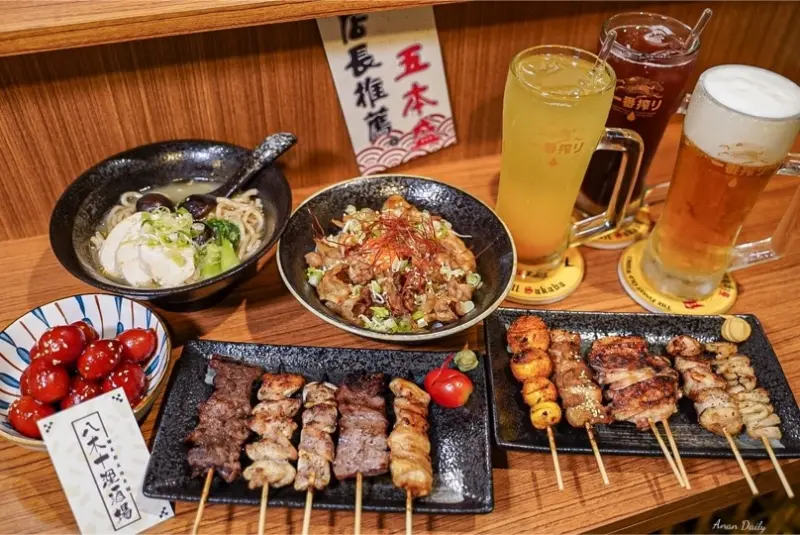 | 高雄美食 |獨特創新道地的日本居酒屋/下班宵夜喝一杯首選/八木十浬酒場