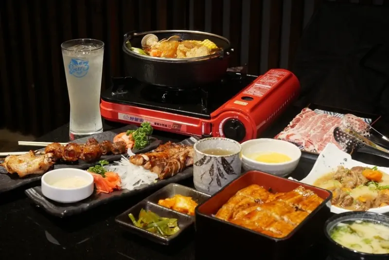 【好食分享】2021新竹居酒屋推薦,近巨城,博肆 炭燒|居酒,精緻日式料理,會議便當,現烤鰻魚飯,串烤,冬季限定鍋物,附菜單