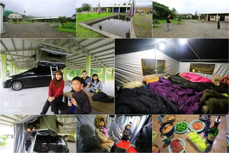 奇蹟生活瑪奇多車頂帳第1露開箱文X露營生涯第3露-宜蘭礁溪|檸檬樹no.16露營區-營地環境設備介紹|體驗