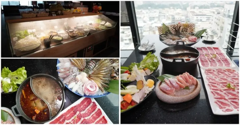 [高雄火鍋] 不光肉多海鮮也要爆多的肉多多 三多店- 全新加入自助蔬菜吧吃到飽/ 大推雙人套餐暴龍級饗宴/ 高雄火鍋推薦/ 三多商圈美食