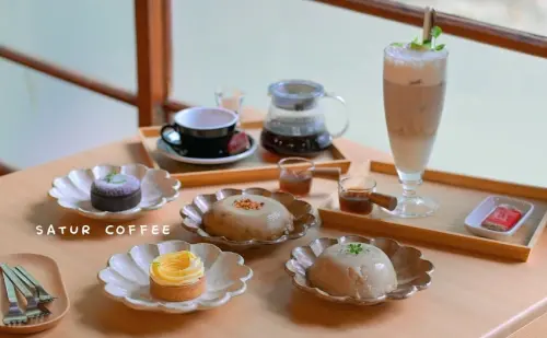 【台南老屋咖啡廳】手沖咖啡配碗粿，衝突的撞擊擦出新火花 ：SATUR薩圖爾精品咖啡 /麻豆咖啡廳