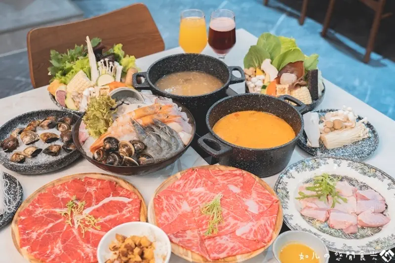 【台中北屯區】暖然WARM｜HUN混全新鍋物品牌登場｜獨家橘醬也能與鍋物融合！