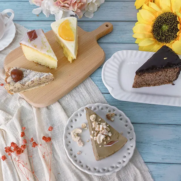 網購美食。甜點控x柳橙王子 夢幻蛋糕派對盒  姊妹下午茶必備  5種蛋糕我一次全包!!