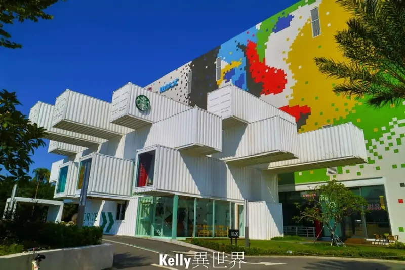 |花蓮景點 洄瀾門市星巴克 亞洲首間特色貨櫃屋星巴克 網美IG必拍景點|