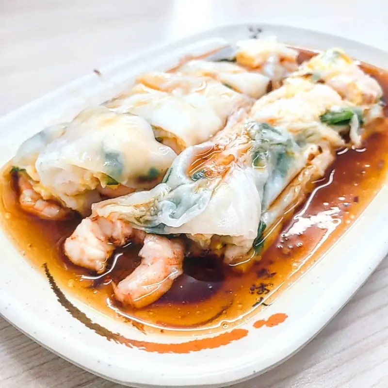 New Taipei, Taiwan #李記正宗廣東腸粉 #永和美食 #廣東腸粉 #樹懶吃新北 