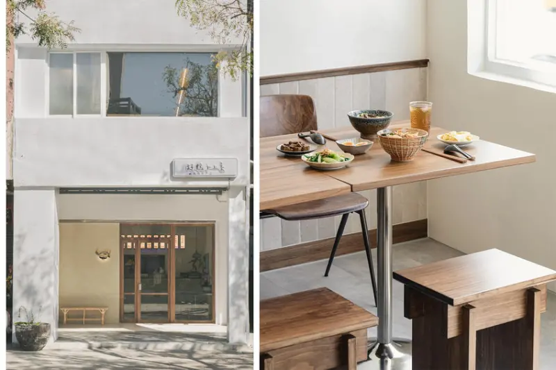 高雄，新興區｜趕鴨子上桌｜遇見韓國透亮暖色的景緻，餐桌出品居然是鴨子上菜