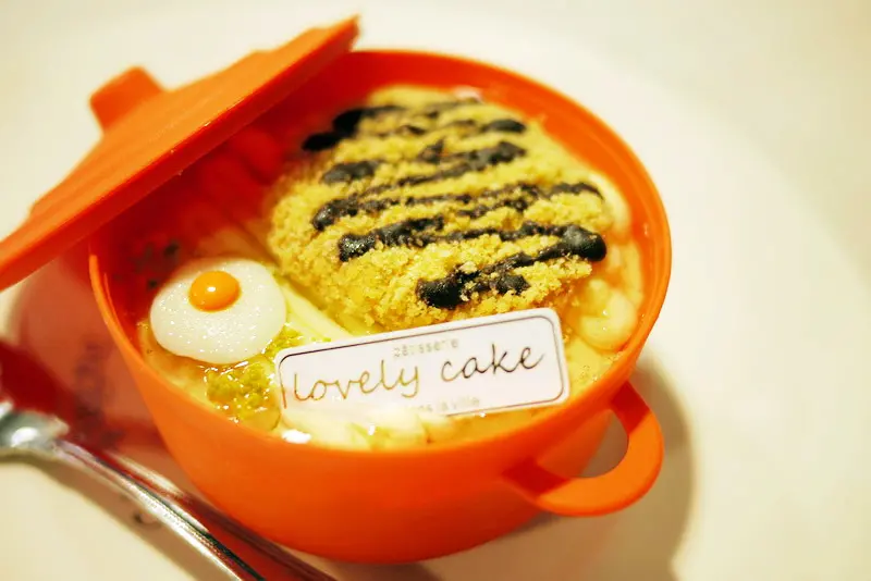 【台北】Lovely cake 樂芙尼手工蛋糕 ~ 咦!! 到甜品屋也能吃到拉麵!!!