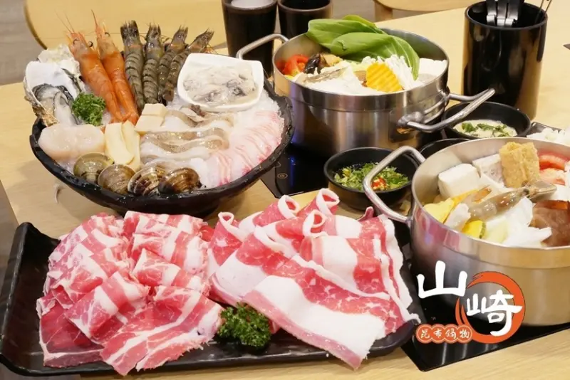 【好食分享】全新開幕|桃園火鍋推薦|山崎昆布鍋物-藝文店,中午不休息的火鍋店,商業午餐$230